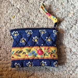 Floral Quilted Pouch